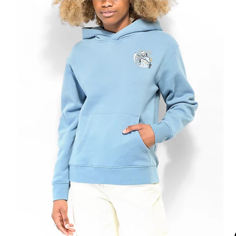 Empyre Blue Skeleton Sweatshirt Hoodie Casual Fit